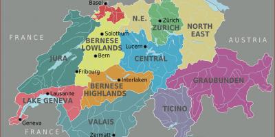 Švicarskoj atrakcija mapu